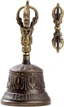 Meditação: Hand Bell Bajra, Budista Tibetano, do Himalayan Bazaar