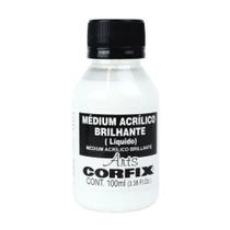 Médium Acrílico Brilhante Corfix Arts 100ml Médium Acrílico Brilhante Corfix Arts 100ml