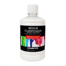 Médium Acrílico Fluidificador Corfix 250ml Aumenta A Fluidez