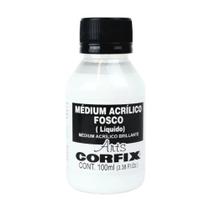 Médium Acrílico Fosco 855203 100ml Corfix Médium Acrílico Fosco 855203 100ml Corfix