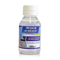 Médium Acrílico Incolor 100ml Gato Preto Médium Acrílico Incolor 100ml Gato Preto