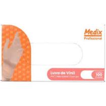 Medix - Luva Vinil C/ Pó 100Un Tam "M"