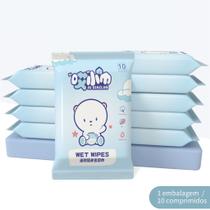MEDOOSI-10 toalhas de Papel de tecido/Bonito ursinho de pelúcia e toalhetes de maçã frescos/papel higiénico/ toalhetes de bebê toalhetes não tecidos