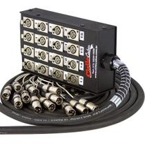 Medusa 16 Vias Montada Com Conectores Cirilo Cabos 25 Metros Medusa 16 Vias Montada Com Conectores Cirilo Cabos 25 Metros