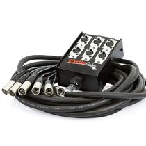 Medusa 6 Vias Montada Conectores Amphenol - 20 Metros Medusa 6 Vias Montada Conectores Amphenol - 20 Metros