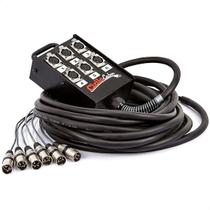 Medusa Mesa De Som 6 Vias Conectores Cirilo Cabos 30 Metros Medusa Mesa De Som 6 Vias Conectores Cirilo Cabos 30 Metros