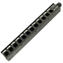 Medusa - painel para distribuição de sonorização de 12 vias linear slim sem conector Medusa - painel para distribuição de sonorização de 12 vias linear slim sem conector