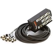 Medusa Para Mesa De Som 8 Vias C Conectores Cirilo Cabos 10M Medusa Para Mesa De Som 8 Vias C Conectores Cirilo Cabos 10M