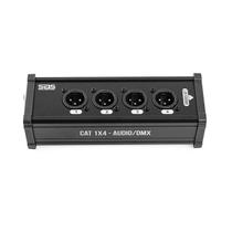 Medusa sas santo angelo cat 1x4 montada com xlr painel macho Medusa sas santo angelo cat 1x4 montada com xlr painel macho