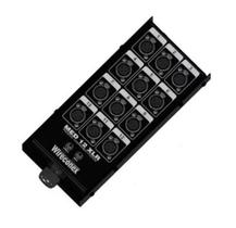 Medusa Wireconex Painel 12 Vias com 12 Xlr Prensa Cabo 12 1sncc