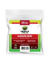 Meeple Vírus Quadrado Médio Nacional 80x80mm - 100 Unidades Meeple Vírus Quadrado Médio Nacional 80x80mm - 100 Unidades