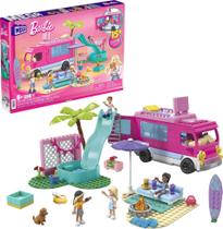 Mega Barbie Car Dream Camper - Brinquedo de Construção com 580 Peças