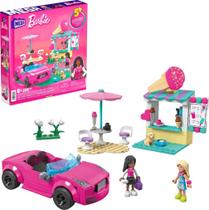 Mega Barbie Carro Conversível - Brinquedo de Construção com 225 Peças