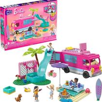 Mega Barbie Trailer Dos Sonhos Blocos 580 Peças Hpn80 Mattel