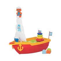 Mega Barco Didático, Brinquedo Infantil Educativo de Encaixar, Merco Toys