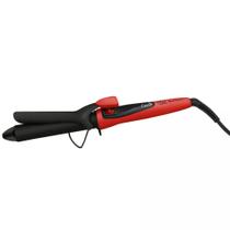 Mega Bell Bob Matic Vermelho - Modelador de Cachos 19mm Bivolt