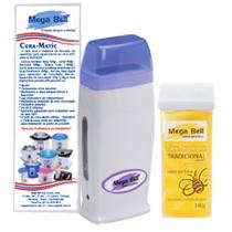 Mega Bell Kit Cera Matic Roll-On - Cores Sortidas