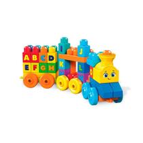 Mega bloks blocos abc trem musical