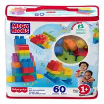Mega Bloks Bolsa De Construção De 60 Peças Mattel Dch55 Mega Bloks Bolsa De Construção De 60 Peças Mattel Dch55