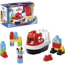 Mega Bloks Disney Jogo Construção Barco do Mickey - Mattel