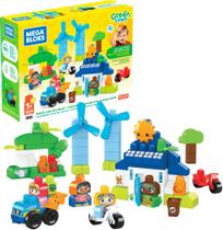 Mega Bloks Fisher-Price Green Town - Conjunto de Blocos para Bebês