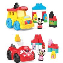 Mega Bloks Ônibus Escolar do Mickey 18 Peças - Mattel
