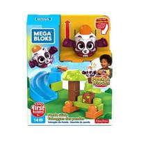 MEGA BLOKS Peek a Bloks Arremessar e Deslizar - Descida do Panda