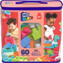 Mega Bloks Sacola com 60 Peças Mattel