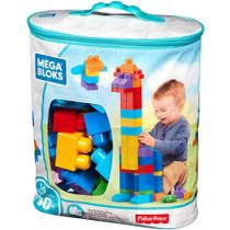 Mega Bloks Sacola com 80 Peças Fisher-Price Mattel