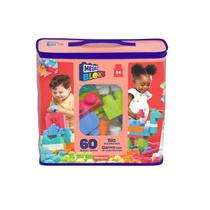 Mega Bloks Sacola Rosa 60 peças DCH54