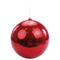 Mega Bola De Natal Gigante Brilhosa 25cm 1 Unid - Cromus Mega Bola De Natal Gigante Brilhosa 25cm 1 Unid - Cromus