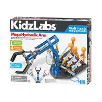 Mega Braço Hidráulico - Brinquedo Educativo - Kidzlabs - 4M