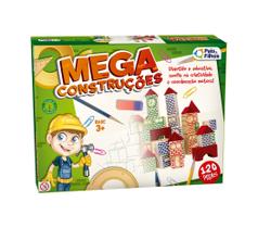 Mega construcoes 120 peças blocos de montar pais & filhos