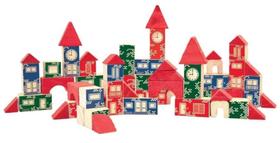 Mega Construções 120 Peças Madeira 7361 Pais e Filhos Mega Construções 120 Peças Madeira 7361 Pais e Filhos