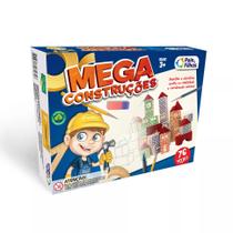 Mega construcoes 76 peças blocos de montar pais & filhos Mega construcoes 76 peças blocos de montar pais & filhos