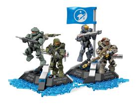 Mega Construx Halo Operação Bronze Cobra Drop Pod Conjunto de Construção com Micro Action Figures, Construção de Brinquedos para Crianças 57 Peças