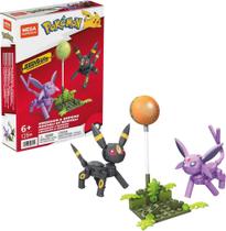 Mega Construx Pokémon: Brinquedo de Construção Umbreon & Espeon (122 Peças)
