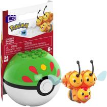 Mega Construx Pokémon Pokebola ComBee - Mattel