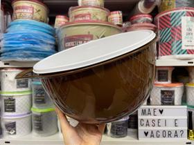 Mega Criativa 10 Litros - Recipiente de Armazenamento em Chocolate