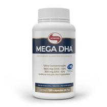 Mega DHA 1500mg EPA 300mg rico Certificado 120 Caps Vitafor - Vitafor