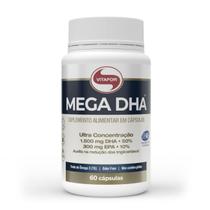 Mega Dha 1500mg Vitafor Ômega 3 EPA DHA 60 Cápsulas