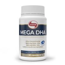 MEGA DHA Vitafor 1500mg Dha + 300mg Epa Ômega 3 Alta Concentração MEGA DHA Vitafor 1500mg Dha + 300mg Epa Ômega 3 Alta Concentração