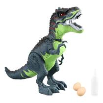 Mega Dinossauro Rex Gigante Com Luz Som E Spray