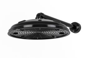 Mega Ducha Iguaçu Preta Aquaplas