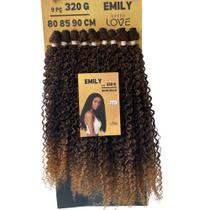 Mega Hair Cacheado Emily Breed Love 320g Fibra Bio Proteina Mega Hair Cacheado Emily Breed Love 320g Fibra Bio Proteina