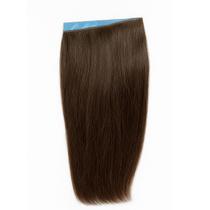 Mega Hair Fita Adesiva castanho liso INVISIVEL 40cm 1 tela 30g