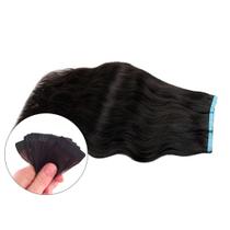 Mega Hair Fita Adesiva Castanho ondulado 70cm 10 Peças Mega Hair Fita Adesiva Castanho ondulado 70cm 10 Peças