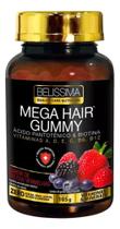 Mega Hair Gummy (30 Gomas) - Sabor: Frutas Vermelhas - Belissima