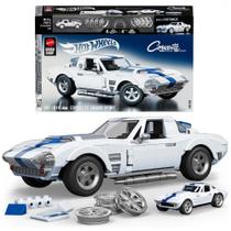 Mega HOT Wheels Corvette GRAND SPORT 1:16 com 918 Peças Montável Mega HOT Wheels Corvette GRAND SPORT 1:16 com 918 Peças Montável