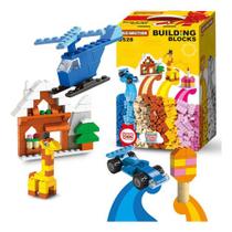 Mega Kit 1000 Peças Blocos De Montar Bloxi Starter Colorido